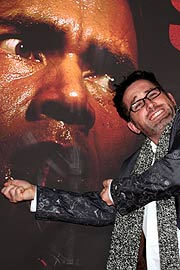Regisseurs Darren Lynn Bousmann kam zur SAW III Premiere nach München (Foto. Martin Schmitz)